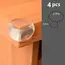 4/10pcs Children Anti Collision Corner Edge Protection Guards Baby Safety Corner Silicone Protector Table Soft Transparent