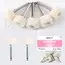 5Pcs/Pack Polishing Brush Felt Wheel Wool Cotton Polishing Brushes Polishers for Rotary Tools 2.35mm Polishing Wheel