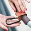 1/2pcs PU Leather Baby Stroller Hook for Pram Rotate 360 Degree Rotatable Cart Organizer Pram Hook Stroller Accessories