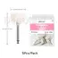 5Pcs/Pack Polishing Brush Felt Wheel Wool Cotton Polishing Brushes Polishers for Rotary Tools 2.35mm Polishing Wheel
