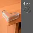 4/10pcs Children Anti Collision Corner Edge Protection Guards Baby Safety Corner Silicone Protector Table Soft Transparent