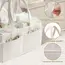 Baby Diaper Caddy Organizer Corduroy Diaper Storage Basket with Handle Foldable Multi-pocket Newborn Nappy Storage Organizer