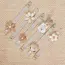 1PCS Cute Bear Baby Pacifier Clip Chain Dummy Holder Soother Pacifier Clips Strap Nipple Holder Infant Feeding Babies Accessorie