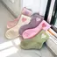 Girls Mid-Calf Socks 1-14 Years Quick-Dry Polyester High Elasticity Anti-Wrinkle Athletic Non-Slip 5Pairs