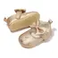 Meckior Baby Shoes Classic Dress Cute Bow-knot Heart Anti-slip Soft Sole First Walkers Infant Baby Girls Toddler Shoes 0-18m