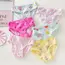 3/6/9/12 Pcs/Lot Cotton Panties Girls Kids Short Briefs Children Underwear Child Cartoon Print Shorts Underpants Lace Panties
