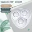 Paste Universal Wheel No Noise Self Adhesive Universal Pulley Rotating Wheels for Trash Can Bottom Kitchen Small Appliances