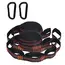 2pcs Hammock Straps Special Reinforced Polyester Straps 5 Ring High Load-Bearing Barbed Hammock Straps For Outdoor Camping
