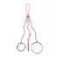 1 Piece Silicone Pacifier Chain, Jellyfish Shape Design, Pink/cream Color, Sea Animal, Suitable for Most Pacifiers, Teething Toy