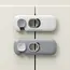 1/2/3/5pcs Child Safety Cabinet Lock Security Protection Home Refrigerator Safety Buckle Baby Anti-Pinch Hand Drawer Door Locks