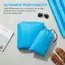 Inflatable Air Sofa Portable Fast-Inflate Waterproof Lounger for Beach Camping Pool Travel