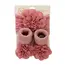 3Pcs/Set Lace Flower Baby Headbands Socks Cotton Non-slip Anklet 0-12M Stockings Wide Elastic Hairbands Infant Photogrphy Props