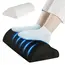 Memory Foam Office Foot Stool & Under Desk Footrest Leg Elevation Pillow for Gaming & Home Office