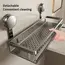 Multifunctional Suction Cup Rack Kitchen Utensils Storage Wall Mounted Spice Holder Bathroom Organizer No Drilling Required