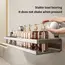 Multifunctional Suction Cup Rack Kitchen Utensils Storage Wall Mounted Spice Holder Bathroom Organizer No Drilling Required