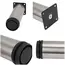 4PCS Stainless Steel Furniture Adjustable Sofa Bed Leg Table Bed Sofa Cabinet Legs Metal Replacement Foot 5-25cm Height