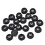 8Pcs Black Rubber Feet Chair Floor Protector Non-slip Furniture Feet Table Leg Cover Speaker Cabinet Bottom Pads Funiture Parts