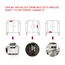 12 Pieces Cupboard Kitchen Furniture Magnetic Cabinet Door Latch Closures White Plastic Strong Powerful Magnet Catch