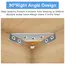 20/40pcs Stainless Steel Angle Bracket Universal Furniture Right Angle Fixed Bracket Cabinet Trapezoidal Layer Board Connector