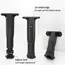4PCS Adjustable Bed Frame Support Legs, Heavy Duty Furniture Replacement Legs for Bed, Sofa, Desk, Dresser