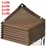 PE Sun Shade Net Anti-UV Canopy Heavy Duty Sunshade Sheet Cover with Grommet Multi UV Protection For Outdoor Terrace Plant Garde
