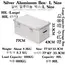 MOUNTAINHIKER 20L 30 48L 50L 80L 96L Camping Picnic Travel Box Accessories Storage Bag Hiking Aluminum Alloy Large Capacity Box