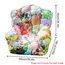 Storage Bag Clear PVC, Large Capacity Sofa Seat Cube Lounger with Zipper, Stuffed Animal Storage Bean Bag Chair Cover Plush Toy