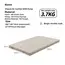 MOUNTAINHIKER 10cm Compact Folding Camping Sleeping Bed Pad Single Double Person Self-inflating Mattress Thick Air Mat Floor