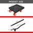 5-Wheel Heavy Furniture Mover Dolly Set with Lifter 360° Rotation Furniture Dollies Heavy Stuff Moving Tool Set
