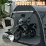 1 Pack Bike Storage Tent, Sturdy Dome Shed for 2 Bikes, Portable Foldable Garage for Outdoor Patio Use.