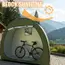 1 Pack Bike Storage Tent, Sturdy Dome Shed for 2 Bikes, Portable Foldable Garage for Outdoor Patio Use.