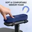 Soft Armrest Cushion PP Sponge Foam Home Office Chair Armrest Covers Computer Gaming Elbow Pad Removable Washable Non-Slip