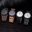 Fashion Arabic Dial Men Quartz Watch Casual Leather Strap Men's Calendar Sports Watches