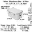 MOUNTAINHIKER 20L 30L 48L 50L 80L 96L Large Capacity Box Camping Picnic Travel Box Hiking Aluminum Alloy Accessories Storage Bag