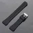 18mm Silicone Watch Strap for Casio W800H Soft Watchband Black Rubber Bracelet for SGW400 F91W F84 F105/108/A158/168 AE1200/1300