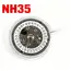 Japan Genuine NH35 Automatic Mechanical Movement High Accuracy 24 Jewels Mod Watch Replacement NH35A Date at 3:00