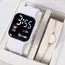 Love Oriented LED Electronic Watch, Fashionable and Casual Square Outdoor Waterproof Electronic Watch