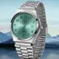 LUCKY FOX - Stylish & Minimalist Stainless Steel Wristwatch with Black Dial - Precise Timekeeping for Everyday