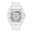 UTHAI BK134 Fashionable Men Watch Barrel Shaped Transparent Waterproof Quartz Watch Sports Clock Gift Watches for Man