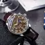Fashion Leather Strap Men Business Watches Round Dial Male's Analog Quartz Wristwatch Reloj Hombre（Without Box）