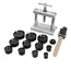 23PCS Professional Watch Press Set Watch Back for CASE Closing Tool & Fitting Dies Watch Repairing Tool Die Kit for Watchmaker