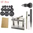 23PCS Professional Watch Press Set Watch Back for CASE Closing Tool & Fitting Dies Watch Repairing Tool Die Kit for Watchmaker