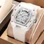UTHAI BK134 Fashionable Men Watch Barrel Shaped Transparent Waterproof Quartz Watch Sports Clock Gift Watches for Man