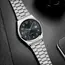 LUCKY FOX - Stylish & Minimalist Stainless Steel Wristwatch with Black Dial - Precise Timekeeping for Everyday