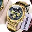 POEDAGAR Business Men's Wristwatch Waterproof Luminous Date Chronograph Luxury Man Watch Quartz Stainless Steel Watches For Men