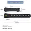 For Casio F91W W800H SGW400 F-91W F84 F105/108 A158/168 AE1200 Silicone Watch Strap Waterproof Band Replace Wrist Bands Bracelet