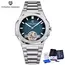 PAGANI DESIGN New Mechanical Hollow-Out Tourbillon Men Watch Sport Elegant Sapphire Waterproof Watch Japan Movt 316L Steel Clock