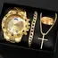 1/4pcs Watch Business Men's and Women's Accessories Decorative Accessories Outdoor Men's Set