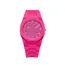 Arabic Dial Waterproof Watch Round Dial Plastic Strap Business Watch Color Strap Exquisite Design Couple Watch Casual Wear