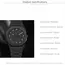 Arabic Dial Waterproof Watch Round Dial Plastic Strap Business Watch Color Strap Exquisite Design Couple Watch Casual Wear